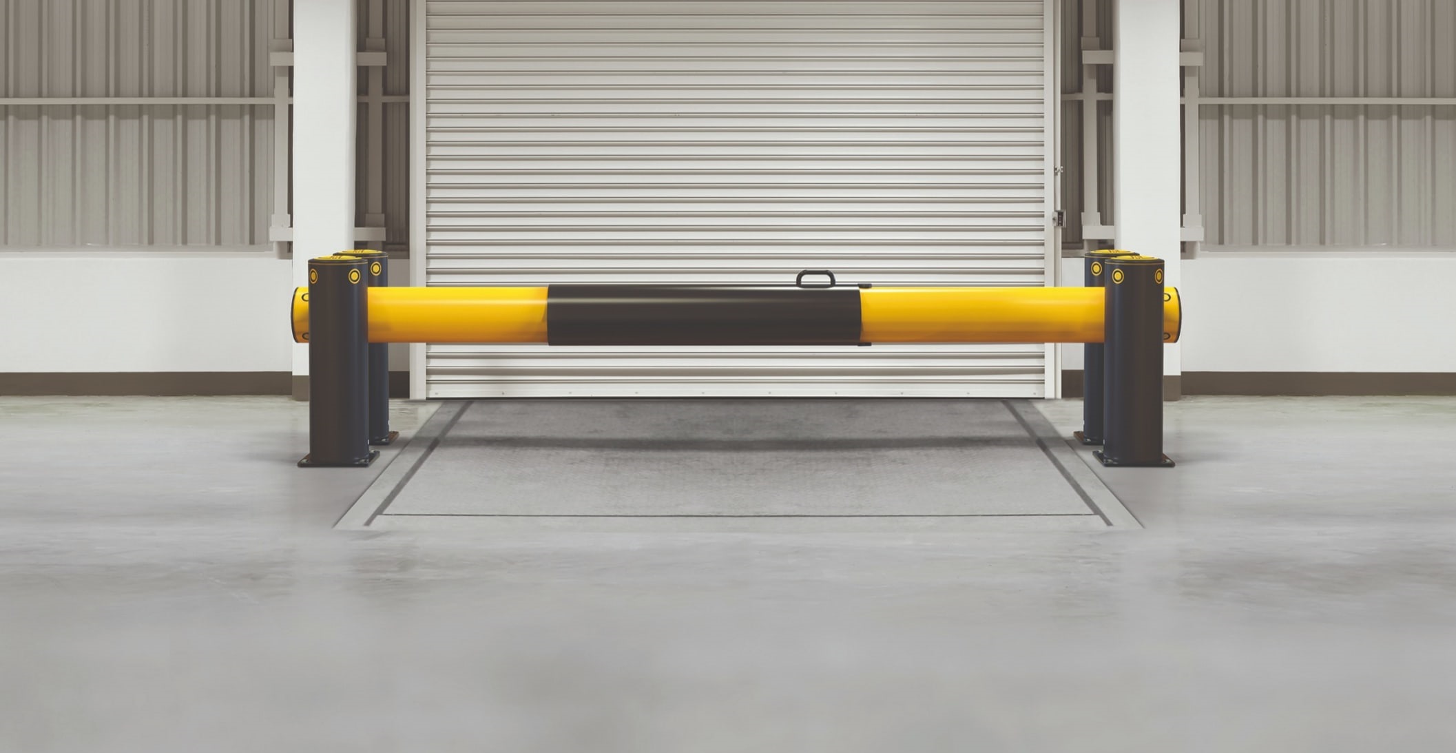 Dock Gate ASafe (Flexible Plastic) Traffic Barriers Astrolift